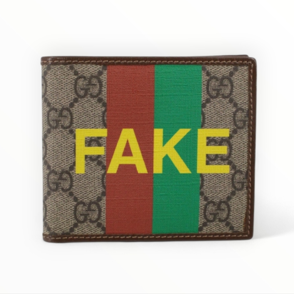Authentic GUCCI Limited Edition Bifold Wallet Unisex Like New Full Set